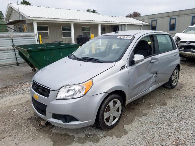 KL1TD66E09B658384 - 2009 CHEVROLET AVEO LS  ფოტო 2