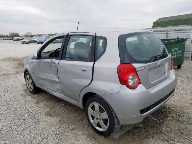 KL1TD66E09B658384 - 2009 CHEVROLET AVEO LS  ფოტო 3