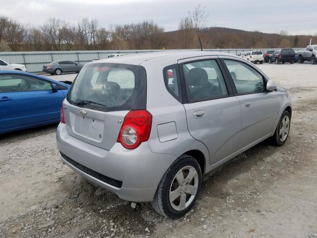 KL1TD66E09B658384 - 2009 CHEVROLET AVEO LS  ფოტო 4