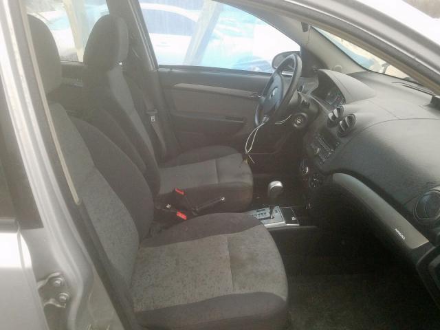 KL1TD66E09B658384 - 2009 CHEVROLET AVEO LS  ფოტო 5
