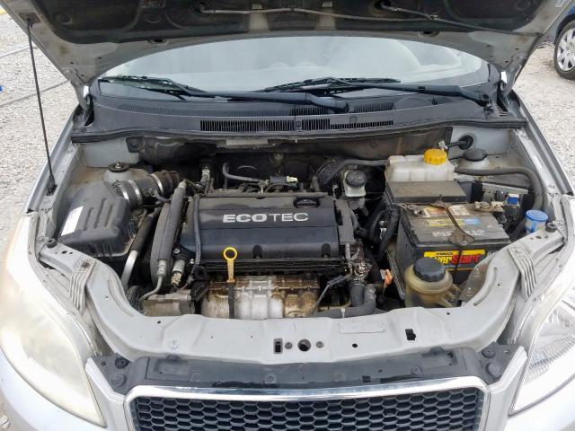 KL1TD66E09B658384 - 2009 CHEVROLET AVEO LS  ფოტო 7