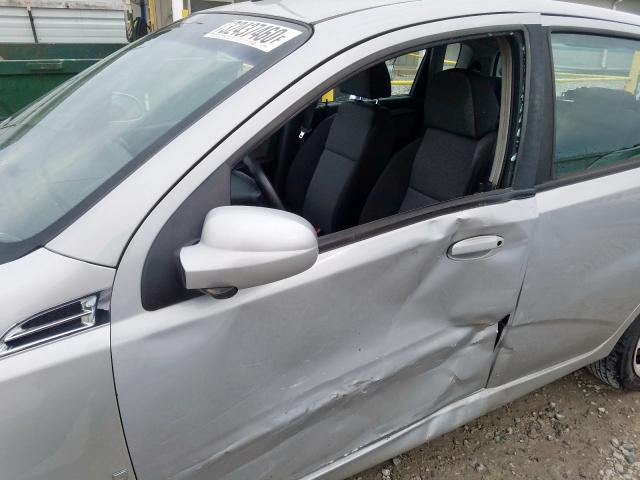 KL1TD66E09B658384 - 2009 CHEVROLET AVEO LS  ფოტო 9