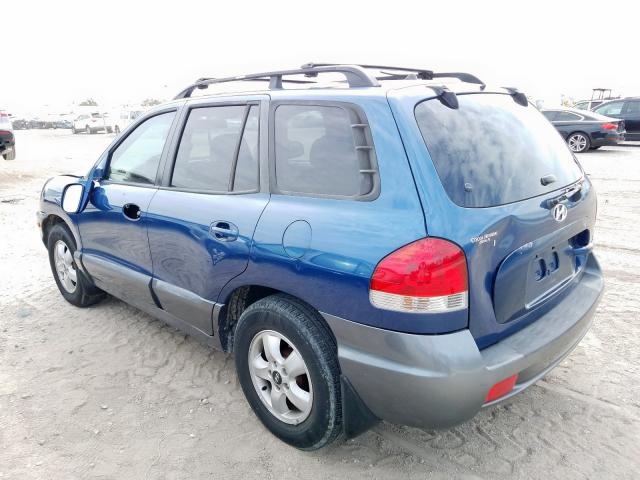 KM8SC13D56U107918 - 2006 HYUNDAI SANTA FE GLS  photo 3