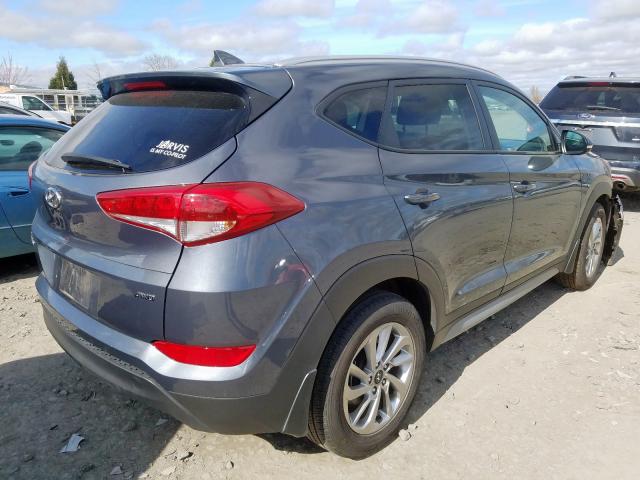 KM8J3CA44HU401064 - 2017 HYUNDAI TUCSON LIMITED  photo 4