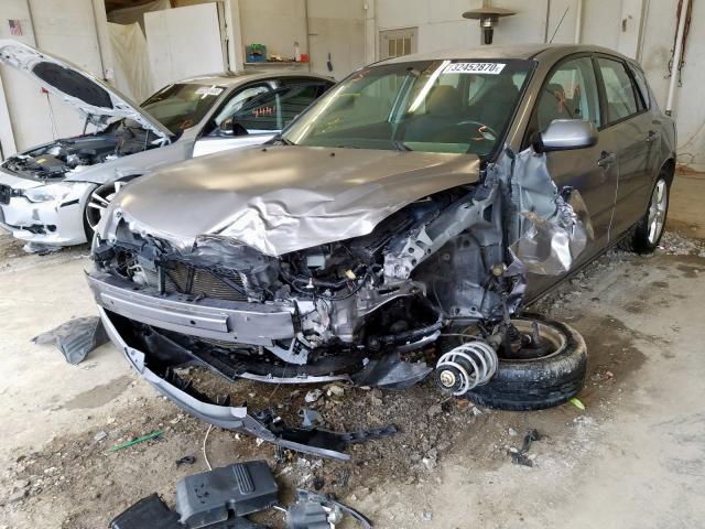 JM1BK143451235564 - 2005 MAZDA 3 HATCHBACK  photo 2