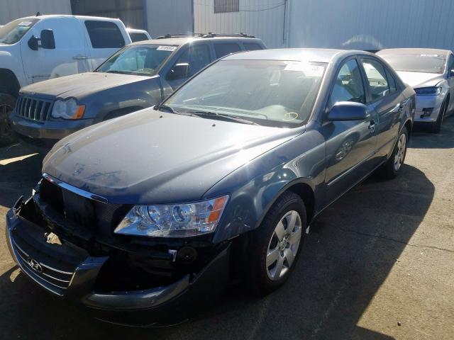 5NPET46C39H564876 - 2009 HYUNDAI SONATA GLS  photo 2