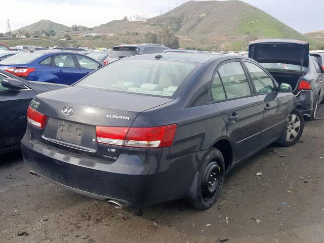 5NPET46FX8H369379 - 2008 HYUNDAI SONATA GLS  photo 4