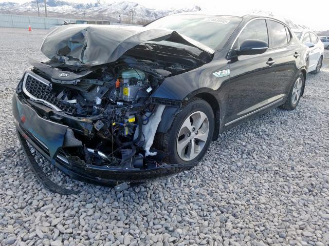 KNAGM4AD6G5095279 - 2016 KIA OPTIMA HYBRID  photo 2