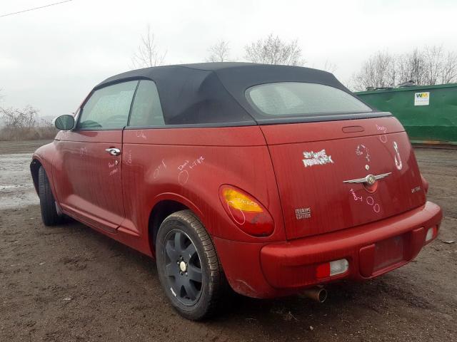 3C3EY55E95T342240 - 2005 CHRYSLER PT CRUISER TOURING  photo 3