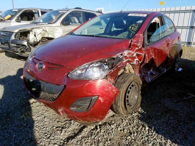 JM1DE1KZ8E0186723 - 2014 MAZDA 2 SPORT  photo 2