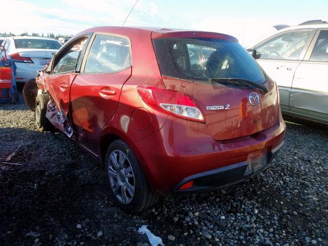 JM1DE1KZ8E0186723 - 2014 MAZDA 2 SPORT  photo 3