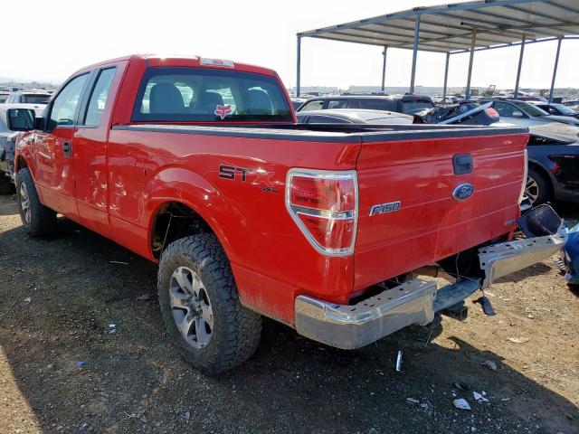 1FTFX1EF8DFC58097 - 2013 FORD F150 SUPER CAB  photo 3