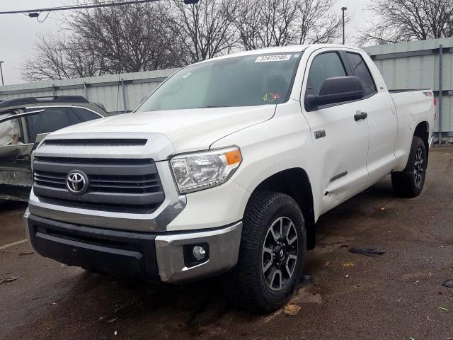 5TFUY5F11FX468858 - 2015 TOYOTA TUNDRA DOUBLE CAB SR/SR5  photo 2