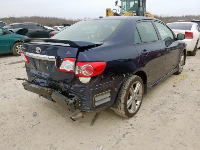 2T1BU4EE2DC025292 - 2013 TOYOTA COROLLA BASE  foto 4