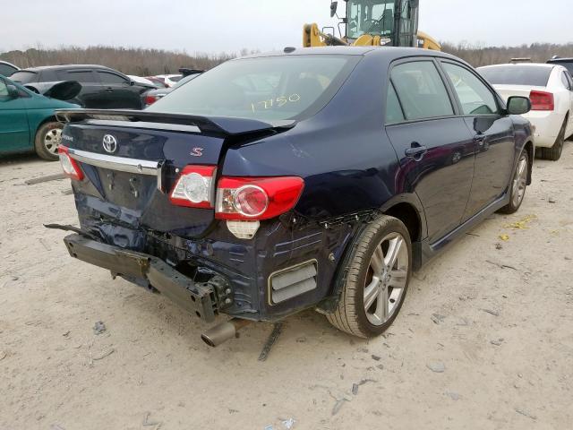 2T1BU4EE2DC025292 - 2013 TOYOTA COROLLA BASE  photo 4