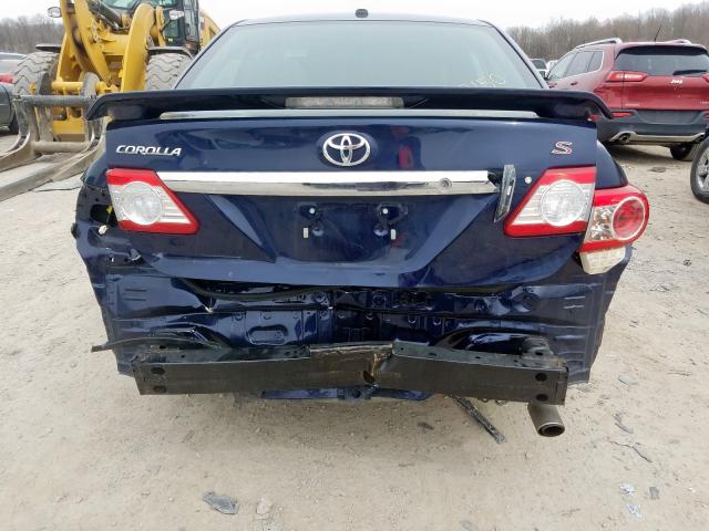 2T1BU4EE2DC025292 - 2013 TOYOTA COROLLA BASE  photo 9