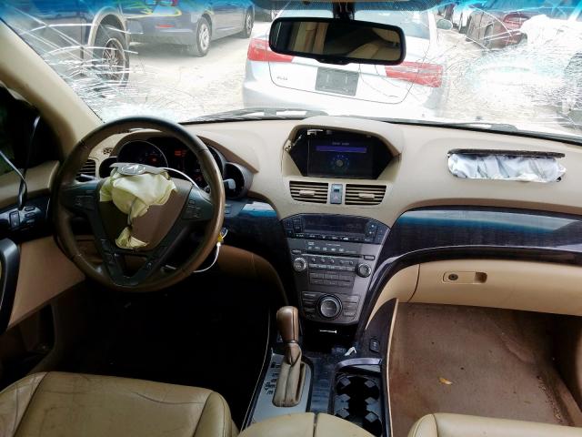 2HNYD28368H526927 - 2008 ACURA MDX TECHNOLOGY  photo 9