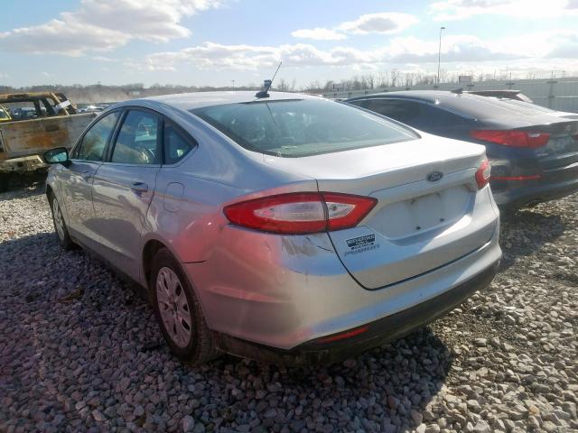 1FA6P0G79E5385132 - 2014 FORD FUSION S  photo 3