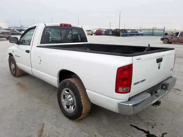 3D7KR26D66G100750 - 2006 DODGE RAM 2500 ST  photo 3