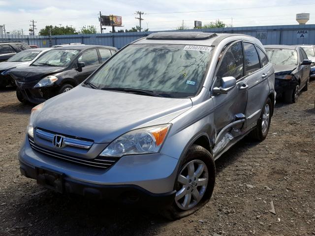 JHLRE38748C045662 - 2008 HONDA CR-V EXL  photo 2