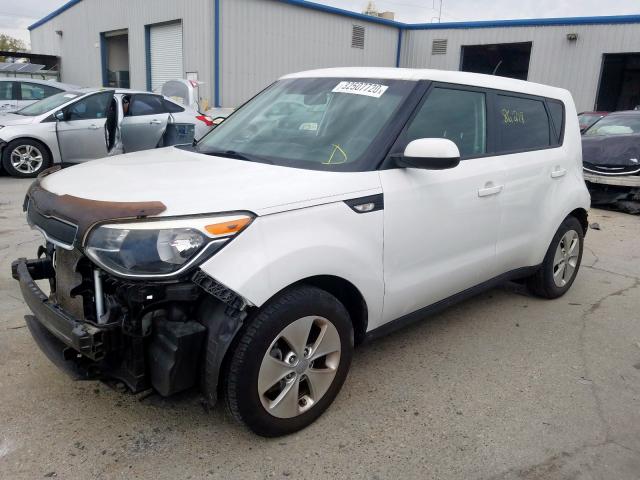 KNDJN2A21E7717152 - 2014 KIA SOUL  photo 2