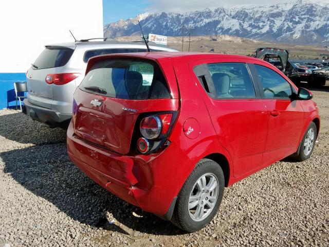 1G1JA6SH9C4190426 - 2012 CHEVROLET SONIC LS  photo 4