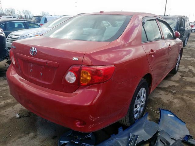 2T1BU4EE7AC200549 - 2010 TOYOTA COROLLA BASE  photo 4