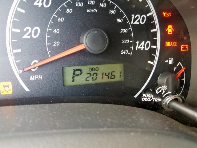 2T1BU4EE7AC200549 - 2010 TOYOTA COROLLA BASE  photo 8