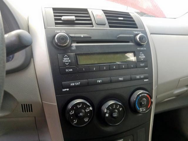 2T1BU4EE7AC200549 - 2010 TOYOTA COROLLA BASE  photo 9