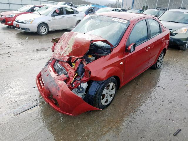 KL1TD56698B149072 - 2008 CHEVROLET AVEO BASE  photo 2