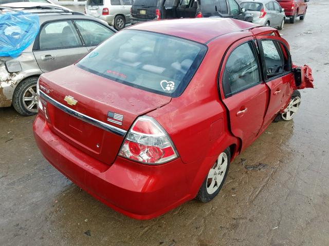 KL1TD56698B149072 - 2008 CHEVROLET AVEO BASE  photo 4