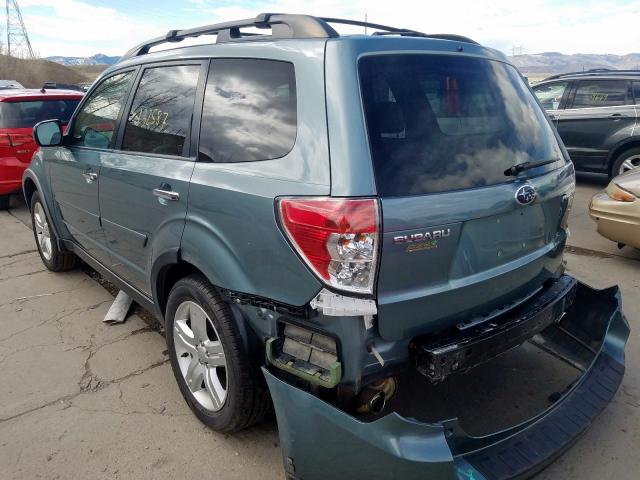 JF2SH646X9H744692 - 2009 SUBARU FORESTER 2.5X LIMITED  photo 3