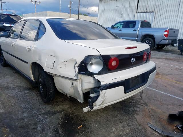 2G1WF52E949446506 - 2004 CHEVROLET IMPALA  photo 9