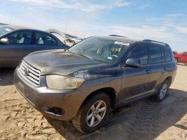 JTEDS41A882004755 - 2008 TOYOTA HIGHLANDER  photo 2