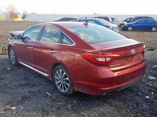 5NPE34AF5FH164069 - 2015 HYUNDAI SONATA SPORT  photo 3