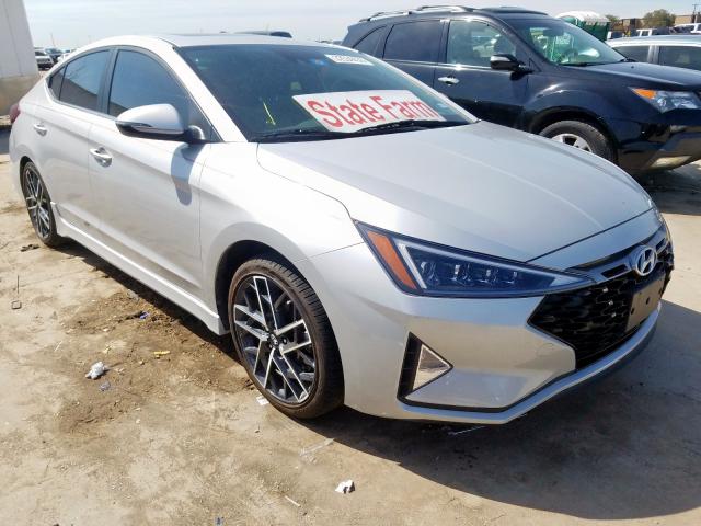 KMHD04LBXKU841370 - 2019 HYUNDAI ELANTRA SPORT  photo 1