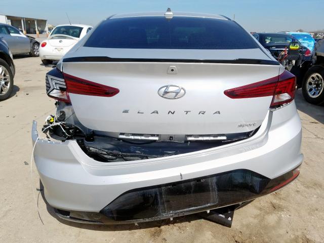 KMHD04LBXKU841370 - 2019 HYUNDAI ELANTRA SPORT  photo 9