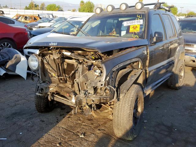 1J8GL38K06W116391 - 2006 JEEP LIBERTY RENEGADE  photo 2