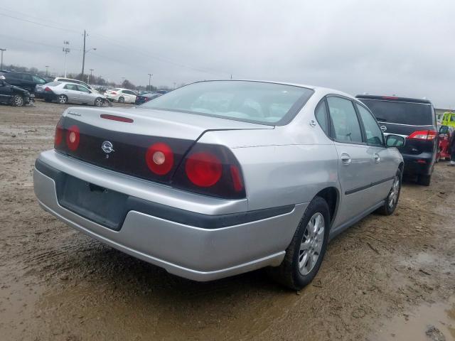 2G1WF52E449337144 - 2004 CHEVROLET IMPALA  photo 4