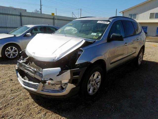 1GNKRFED5FJ273779 - 2015 CHEVROLET TRAVERSE LS  photo 2