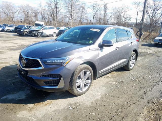 5J8TC2H71KL004837 - 2019 ACURA RDX  photo 2