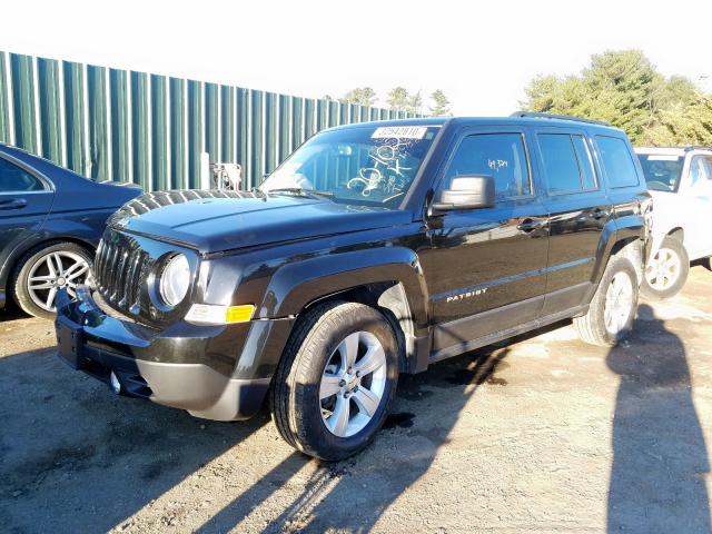 1C4NJRFB2HD122489 - 2017 JEEP PATRIOT LATITUDE  photo 2