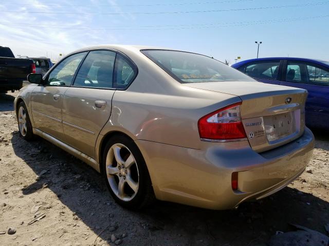 4S3BL616387210388 - 2008 SUBARU LEGACY 2.5I  photo 3