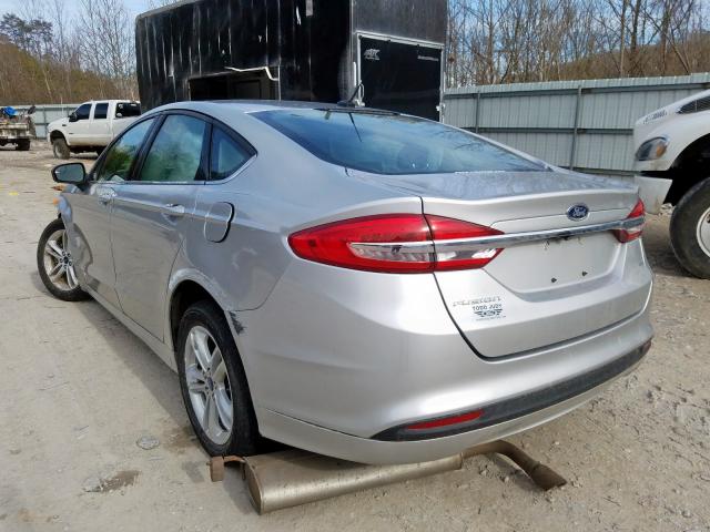 3FA6P0H71JR140511 - 2018 FORD FUSION SE  photo 3