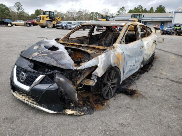 1N4AA6AV1KC373747 - 2019 NISSAN MAXIMA S BURN photo 2