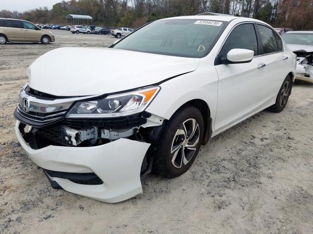 1HGCR2F34HA145355 - 2017 HONDA ACCORD LX  photo 2