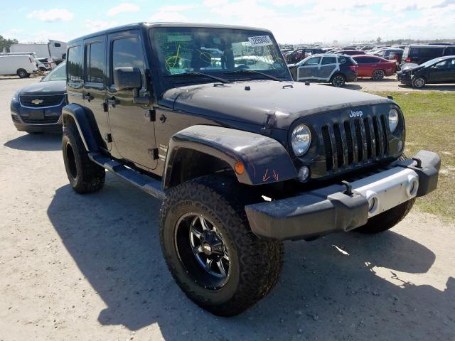 1C4BJWEG5FL750225 - 2015 JEEP WRANGLER UNLIMITED SAHARA  photo 1