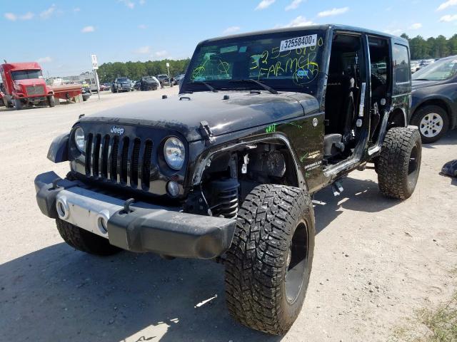 1C4BJWEG5FL750225 - 2015 JEEP WRANGLER UNLIMITED SAHARA  photo 2