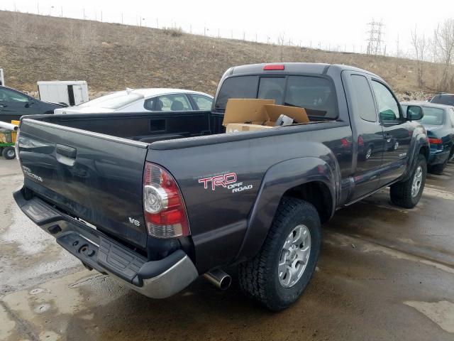 5TFUU4EN7BX019186 - 2011 TOYOTA TACOMA ACCESS CAB  ფოტო 4