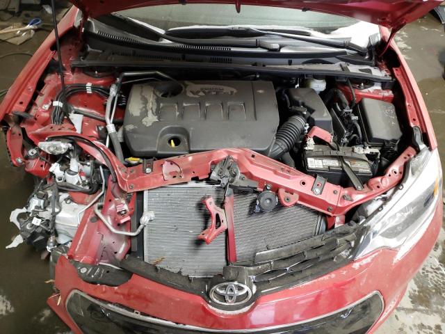 2T1BURHE0FC251908 - 2015 TOYOTA COROLLA L RED photo 7